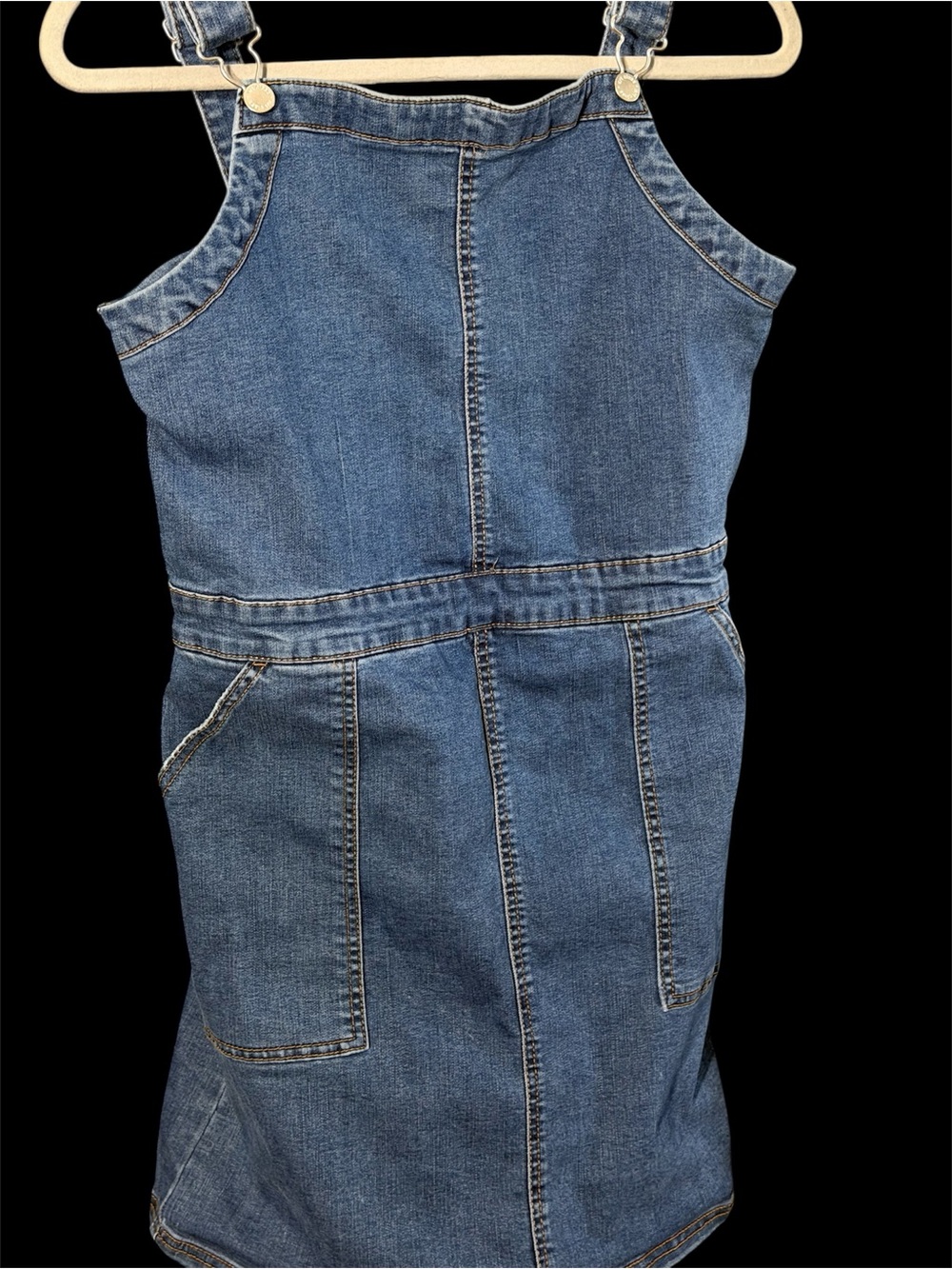 art class Indigo Denim Overall Dress